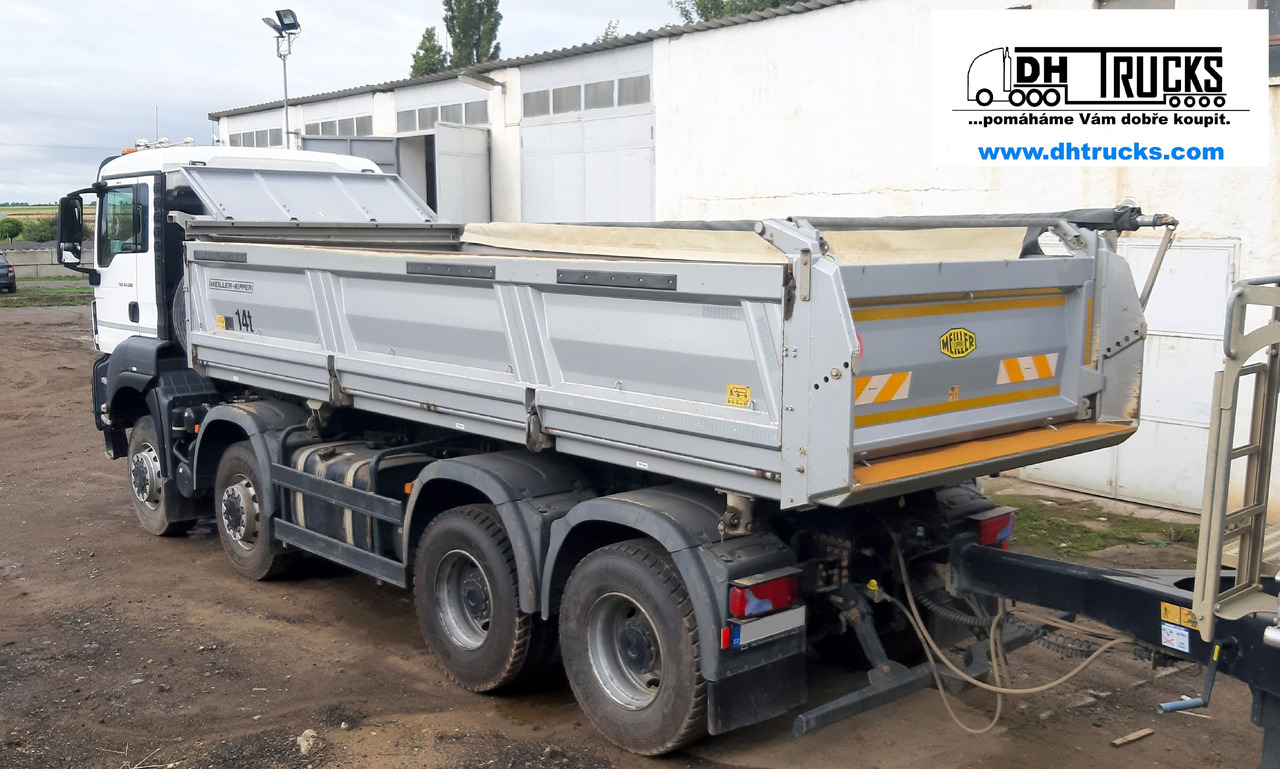 MAN TGS 41.500 8x6 BB MEILLER S3 BORDMATIC / TAŽNÉ * AHK 36.000 kg / souprava * Zug 60.000 kg - Camion benne: photos 3 MAN TGS 41.500 8x6 BB MEILLER S3 BORDMATIC / TAŽNÉ * AHK 36.000 kg / souprava * Zug 60.000 kg - Camion benne: photos 3