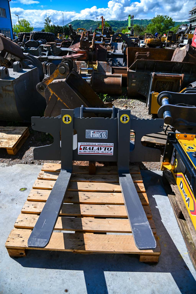 Balavto B-FORKS 5,5 S6 for excavators - Fourches pour Pelle: photos 2 Balavto B-FORKS 5,5 S6 for excavators - Fourches pour Pelle: photos 2
