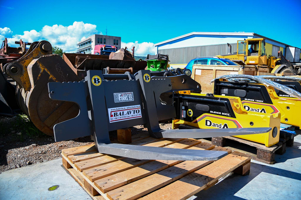 Balavto B-FORKS 5,5 S6 for excavators - Fourches pour Pelle: photos 1 Balavto B-FORKS 5,5 S6 for excavators - Fourches pour Pelle: photos 1