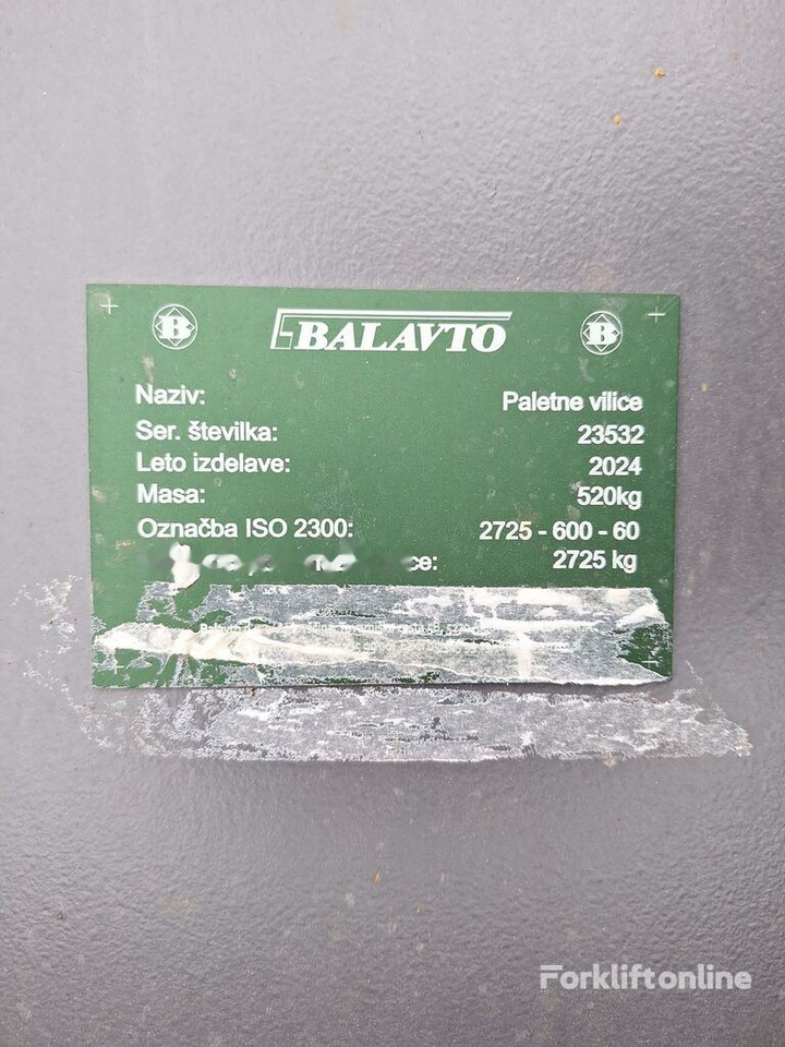 Balavto pallet forks 1500 mm - Fourches: photos 5 Balavto pallet forks 1500 mm - Fourches: photos 5