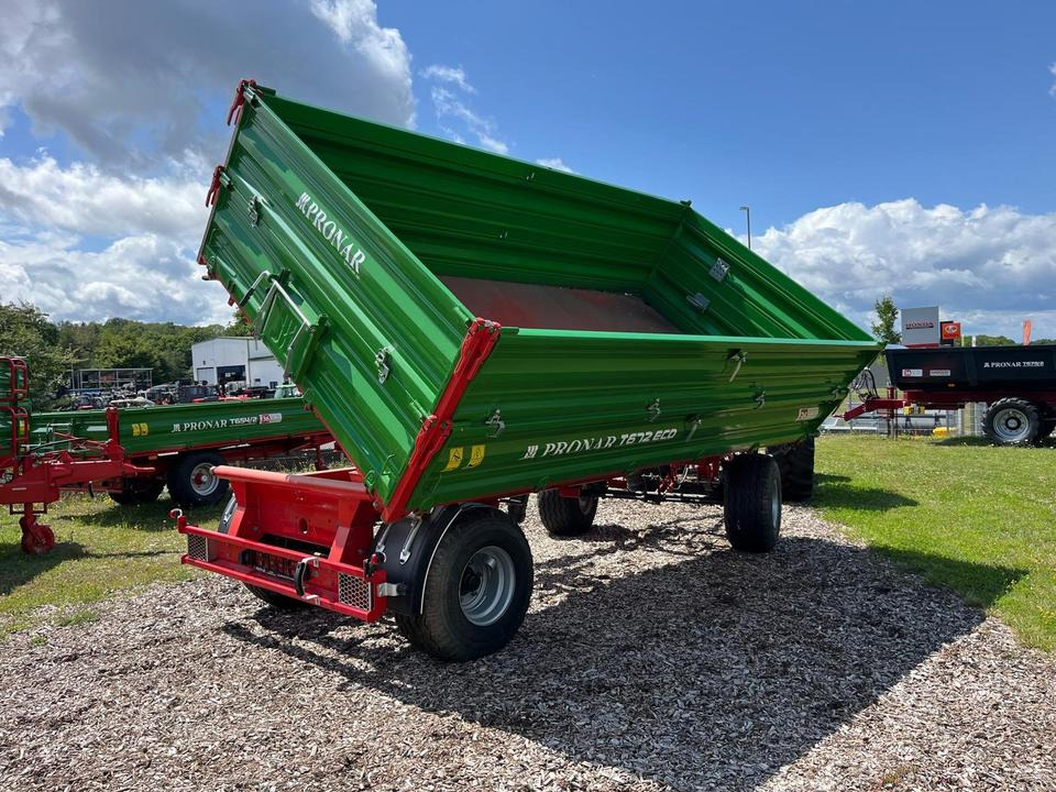 Kipper Pronar T672 Eco 8t 40km/h Anhänger Auflaufbremse - Benne agricole: photos 3 Kipper Pronar T672 Eco 8t 40km/h Anhänger Auflaufbremse - Benne agricole: photos 3