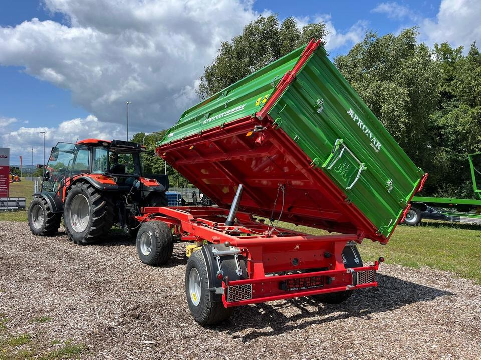 Kipper Pronar T672 Eco 8t 40km/h Anhänger Auflaufbremse - Benne agricole: photos 2 Kipper Pronar T672 Eco 8t 40km/h Anhänger Auflaufbremse - Benne agricole: photos 2