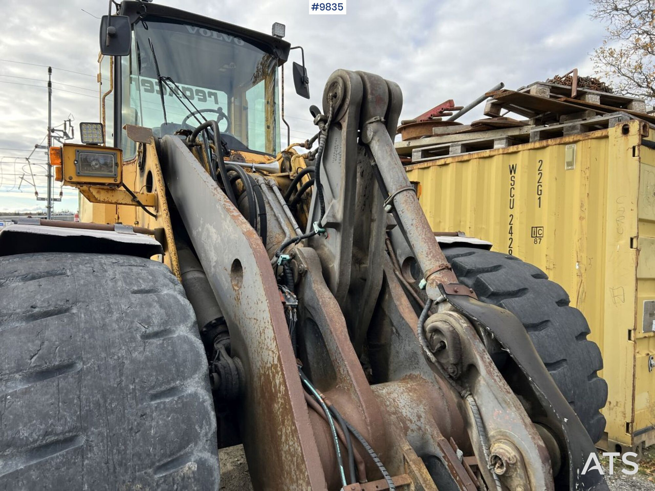Chargeuse sur pneus 1995 Volvo L180C: photos 13