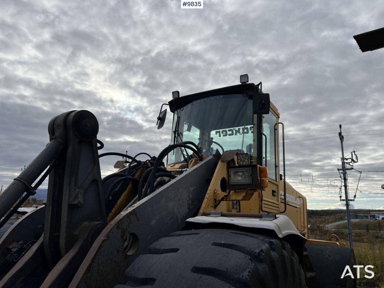 Chargeuse sur pneus 1995 Volvo L180C: photos 9