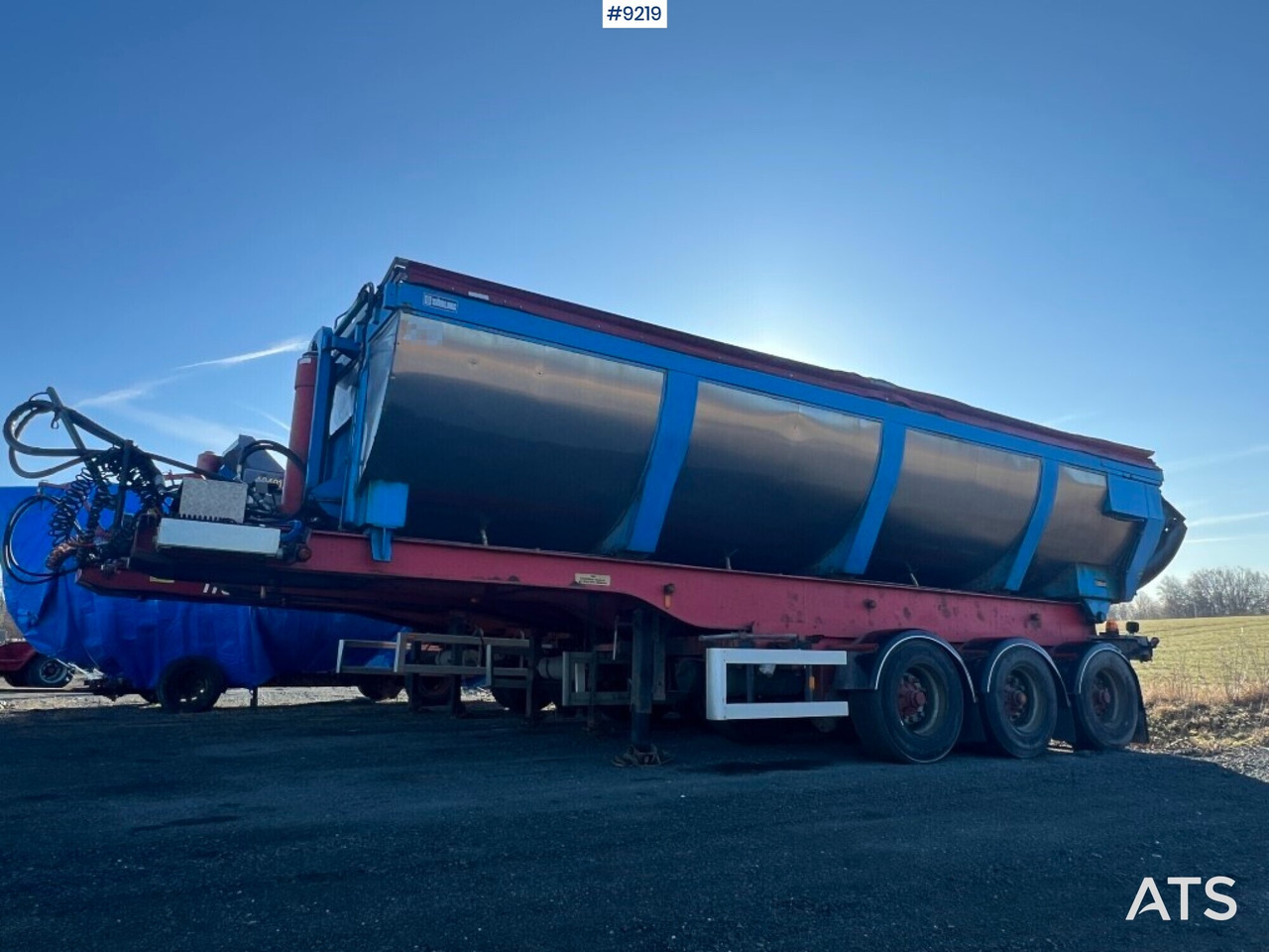 Asphalt trailer - KILAFORS - Remorque benne: photos 1 Asphalt trailer - KILAFORS - Remorque benne: photos 1