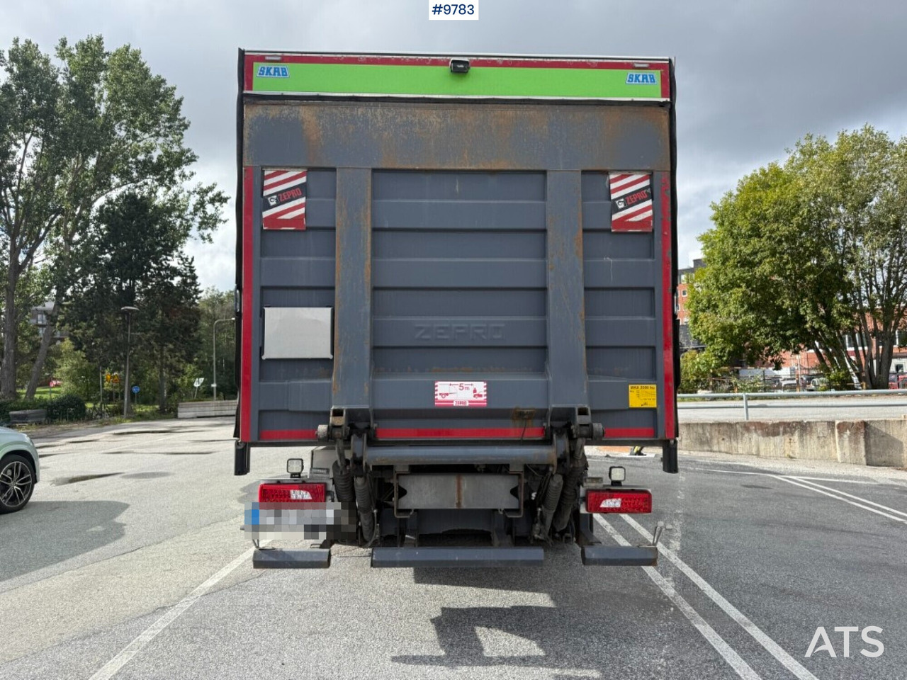 Camion fourgon Box truck Scania P280 gas-powered: photos 8 Camion fourgon Box truck Scania P280 gas-powered: photos 8