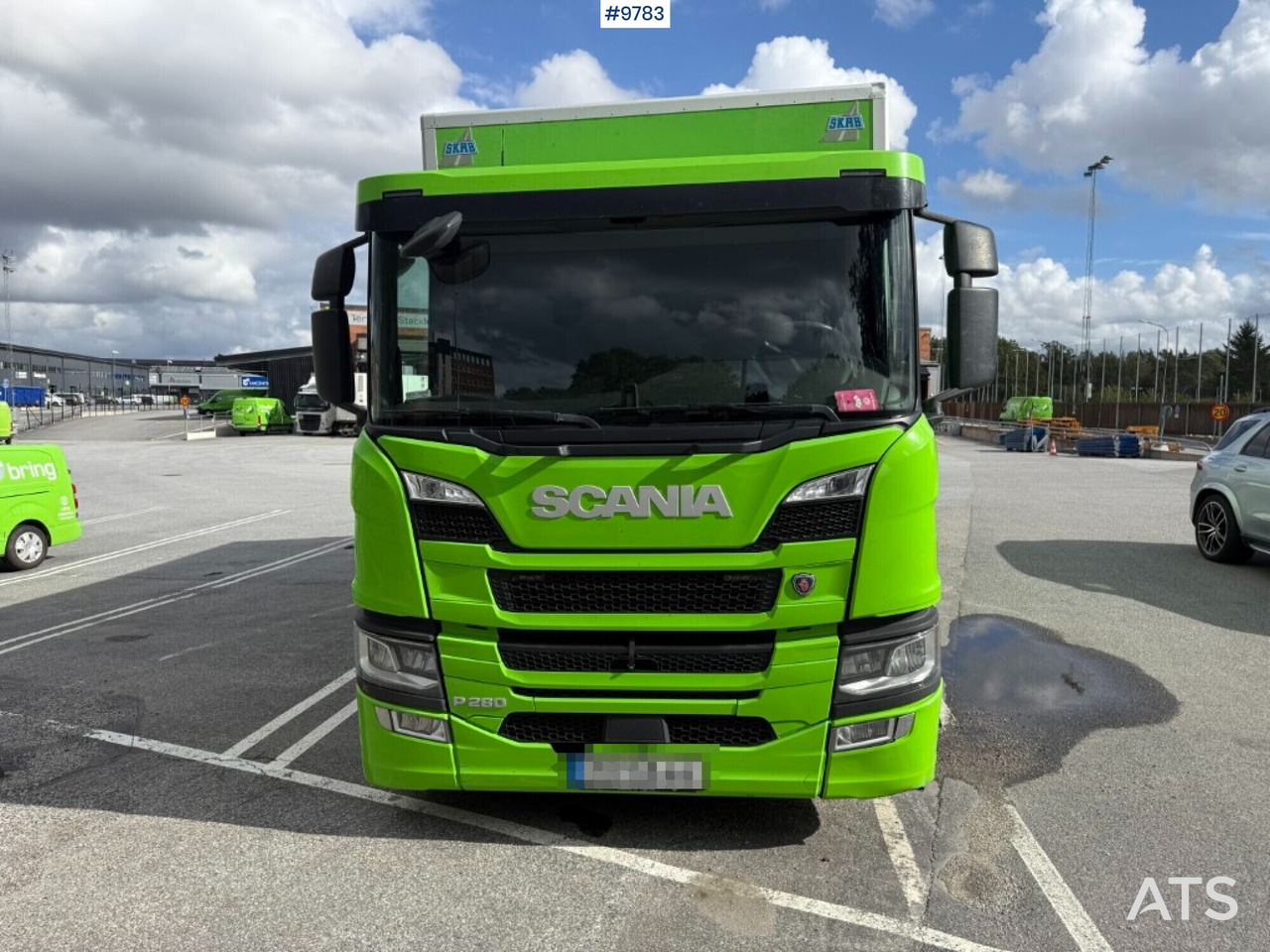 Camion fourgon Box truck Scania P280 gas-powered: photos 10 Camion fourgon Box truck Scania P280 gas-powered: photos 10