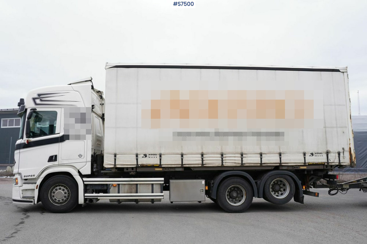 Box truck Scania R580 - Camion fourgon: photos 2 Box truck Scania R580 - Camion fourgon: photos 2