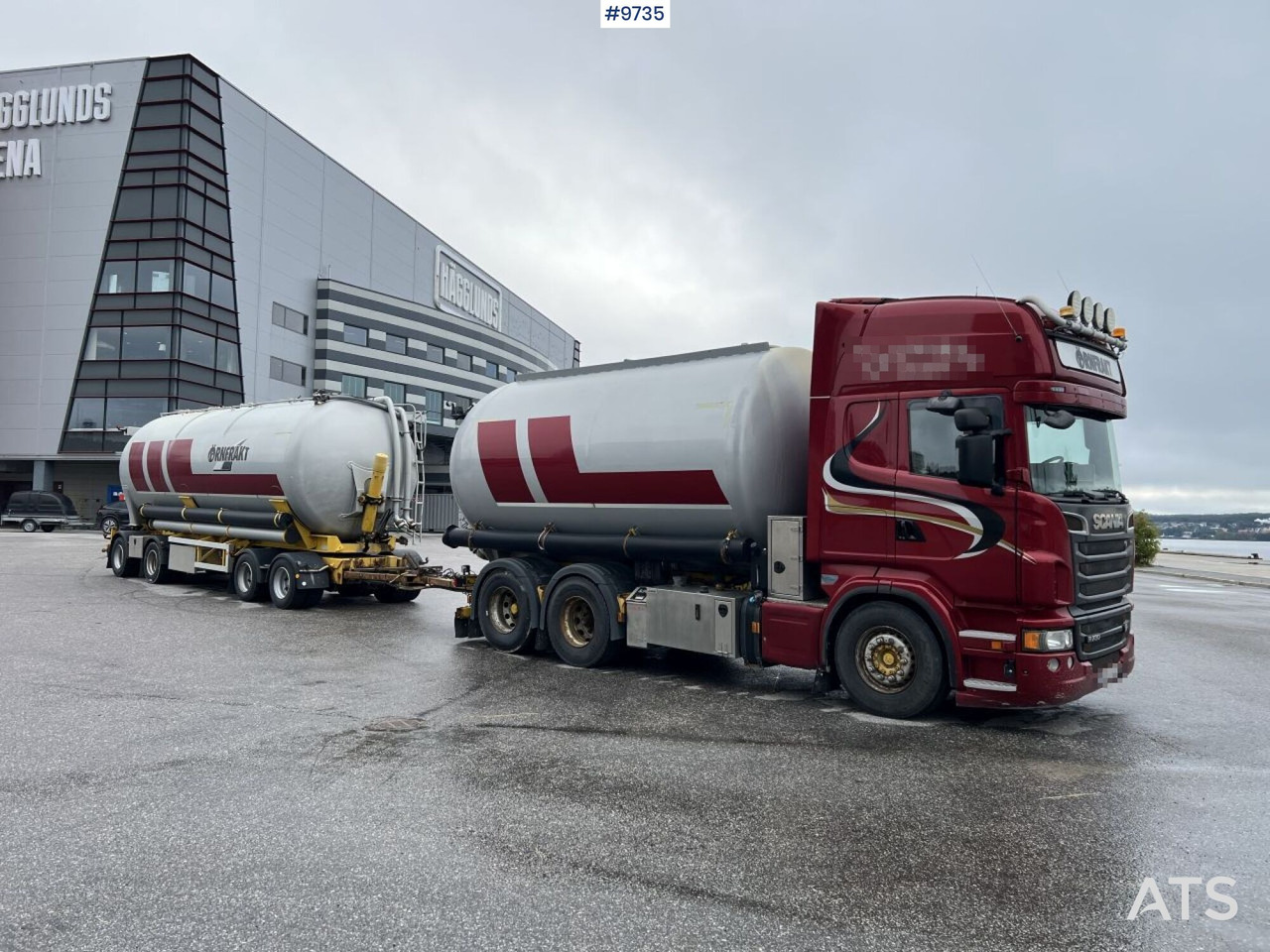 Bulk transport vehicle, Scania R730 with SITE AL-41-TPIK-4AK trailer - Camion citerne: photos 5 Bulk transport vehicle, Scania R730 with SITE AL-41-TPIK-4AK trailer - Camion citerne: photos 5