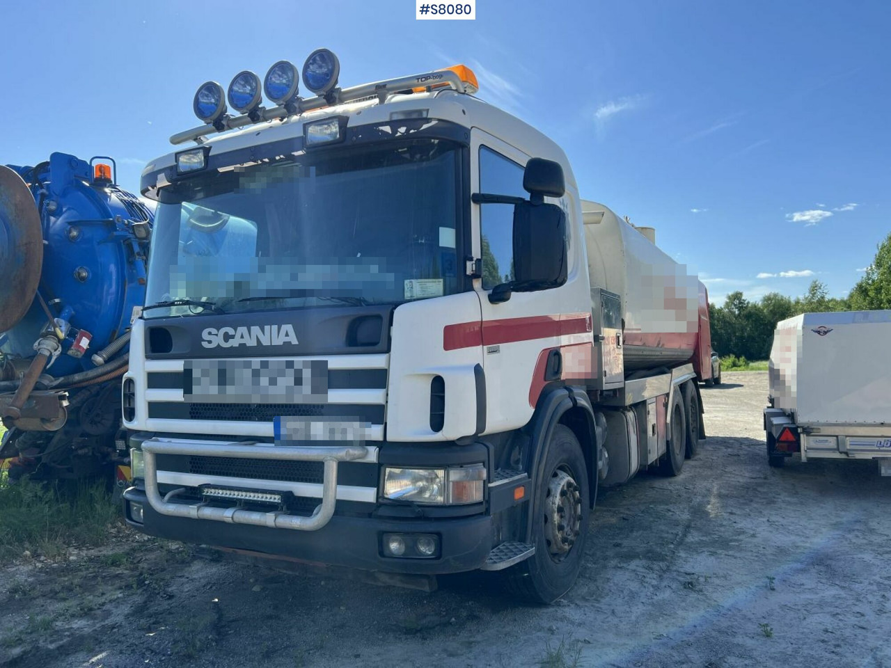 Combi / Suction truck Scania P114 - Camion hydrocureur: photos 2 Combi / Suction truck Scania P114 - Camion hydrocureur: photos 2