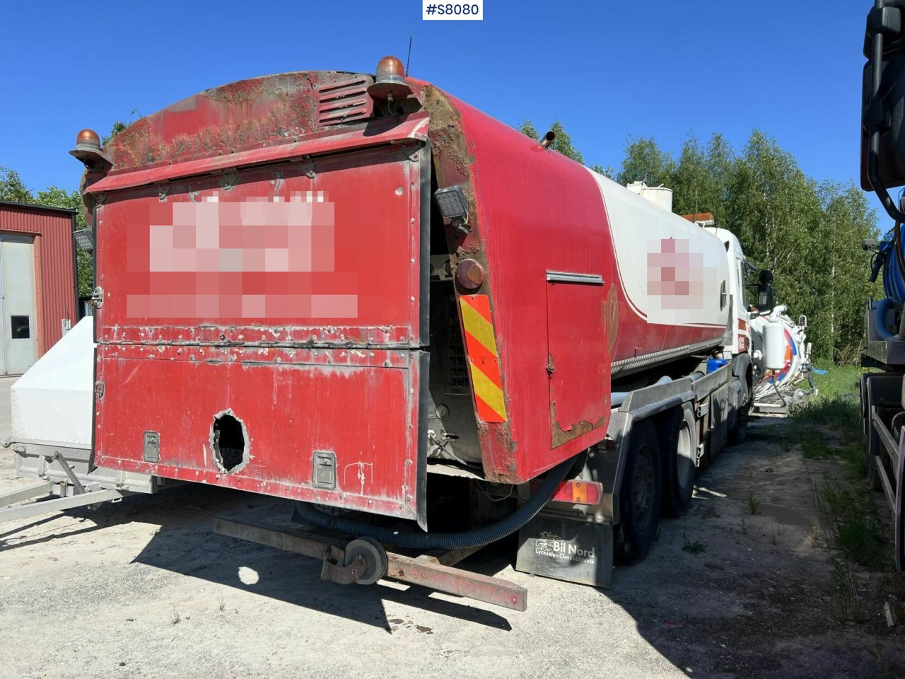 Combi / Suction truck Scania P114 - Camion hydrocureur: photos 4 Combi / Suction truck Scania P114 - Camion hydrocureur: photos 4