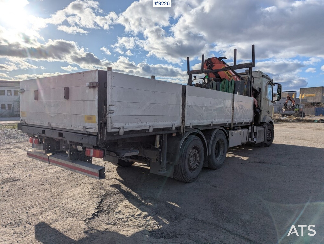 Crane Truck Mercedes-Benz Actros 2542 - Camion plateau, Camion grue: photos 4 Crane Truck Mercedes-Benz Actros 2542 - Camion plateau, Camion grue: photos 4