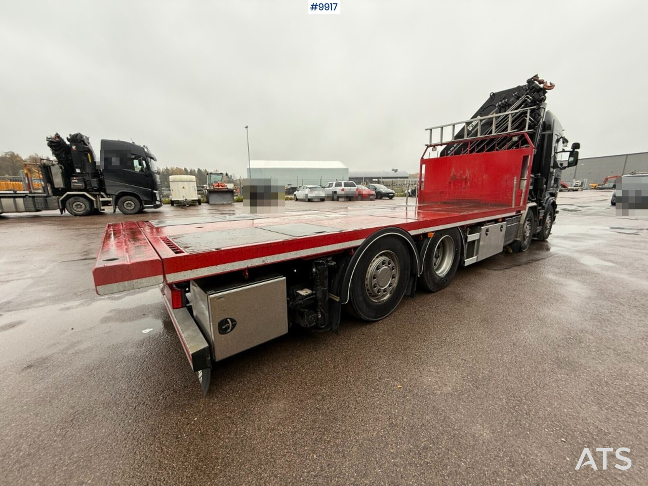 Crane truck/Flatbed truck Scania R520 8X2*6 HIAB XS 855E-8 HIPRO - Camion plateau, Camion grue: photos 5 Crane truck/Flatbed truck Scania R520 8X2*6 HIAB XS 855E-8 HIPRO - Camion plateau, Camion grue: photos 5