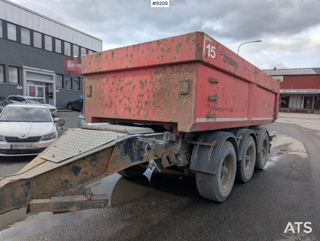 Dump / dozer truck Mercedes Benz Arocs 3251 8X4 with tipper wagon - Camion benne: photos 4 Dump / dozer truck Mercedes Benz Arocs 3251 8X4 with tipper wagon - Camion benne: photos 4