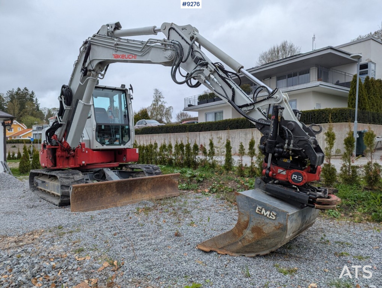 Pelle sur chenille Excavator Takeuchi TB280FR (See Video): photos 7