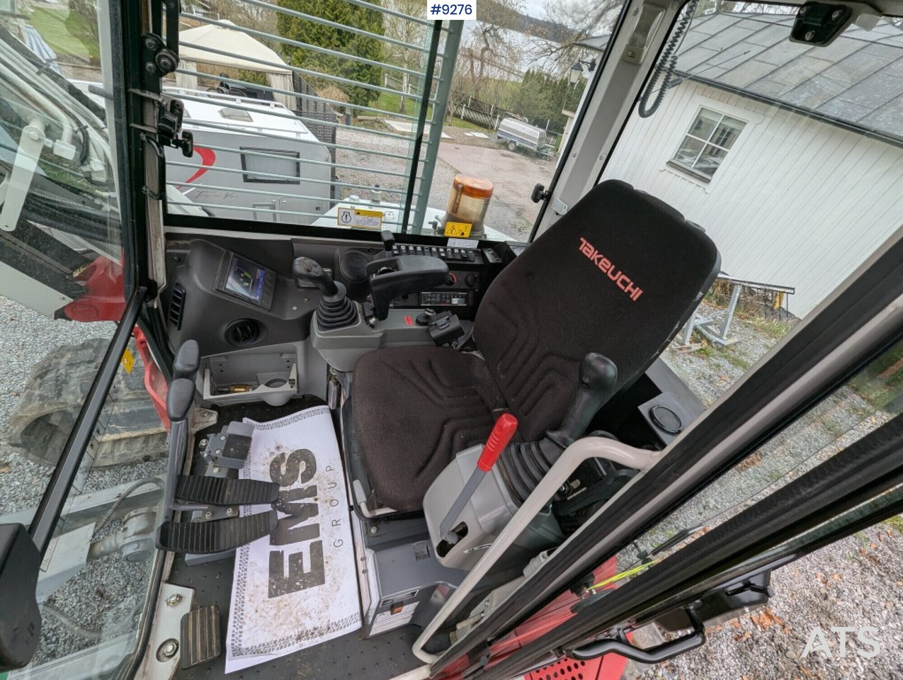 Pelle sur chenille Excavator Takeuchi TB280FR (See Video): photos 5