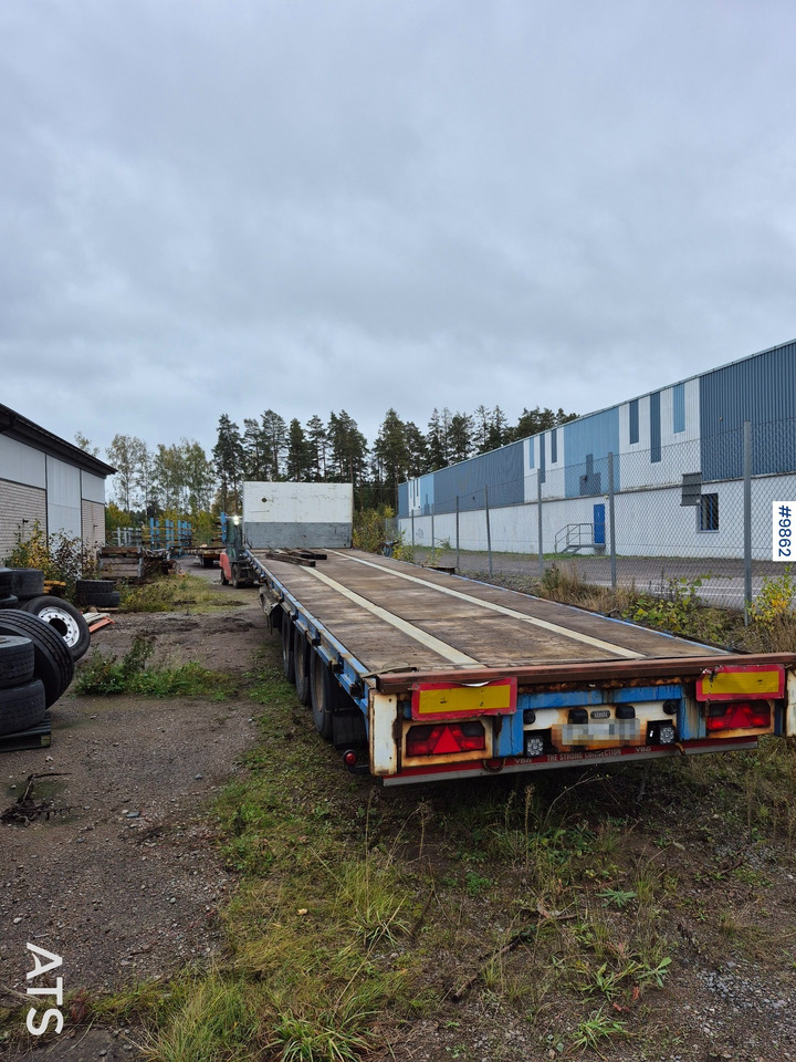 Flatbed trailer Renders RMOC 12.27 - Semi-remorque plateau: photos 3 Flatbed trailer Renders RMOC 12.27 - Semi-remorque plateau: photos 3