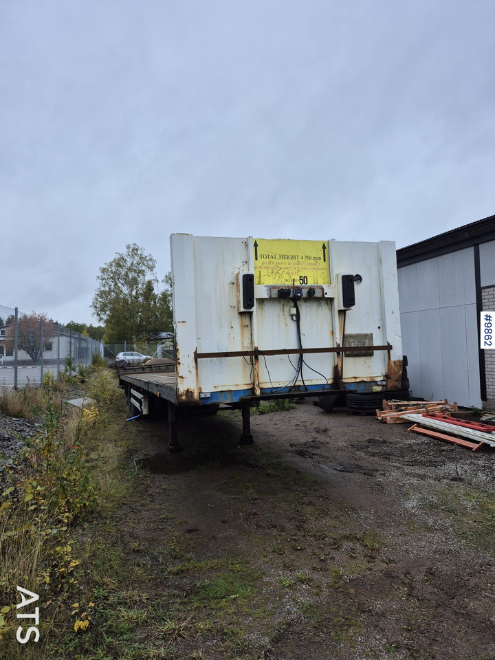 Flatbed trailer Renders RMOC 12.27 - Semi-remorque plateau: photos 5 Flatbed trailer Renders RMOC 12.27 - Semi-remorque plateau: photos 5