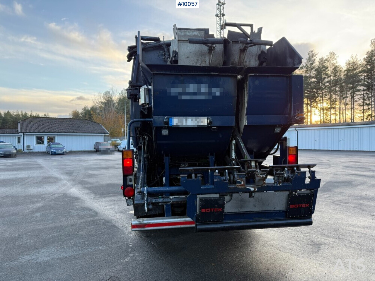 Garbage truck Scania P340 6X2 CNG - Benne à ordures ménagères: photos 4 Garbage truck Scania P340 6X2 CNG - Benne à ordures ménagères: photos 4