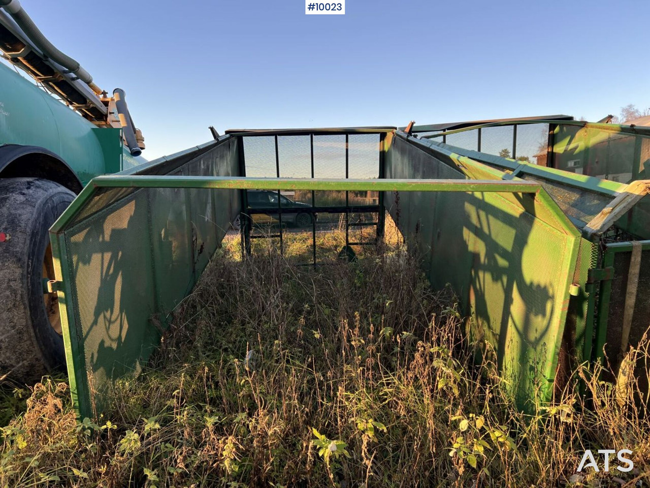 Green waste cassette for KMA tipper trailer - Carrosserie plateau: photos 1 Green waste cassette for KMA tipper trailer - Carrosserie plateau: photos 1