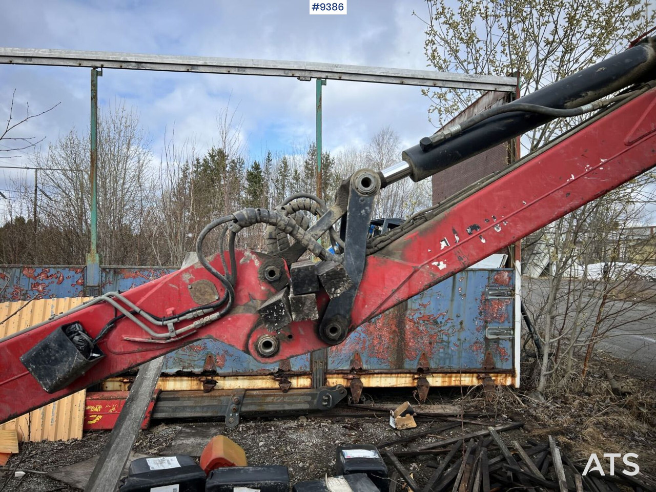 Grue auxiliaire HIAB LOGLIFT F108 ST 96 Timber crane / logging crane: photos 15