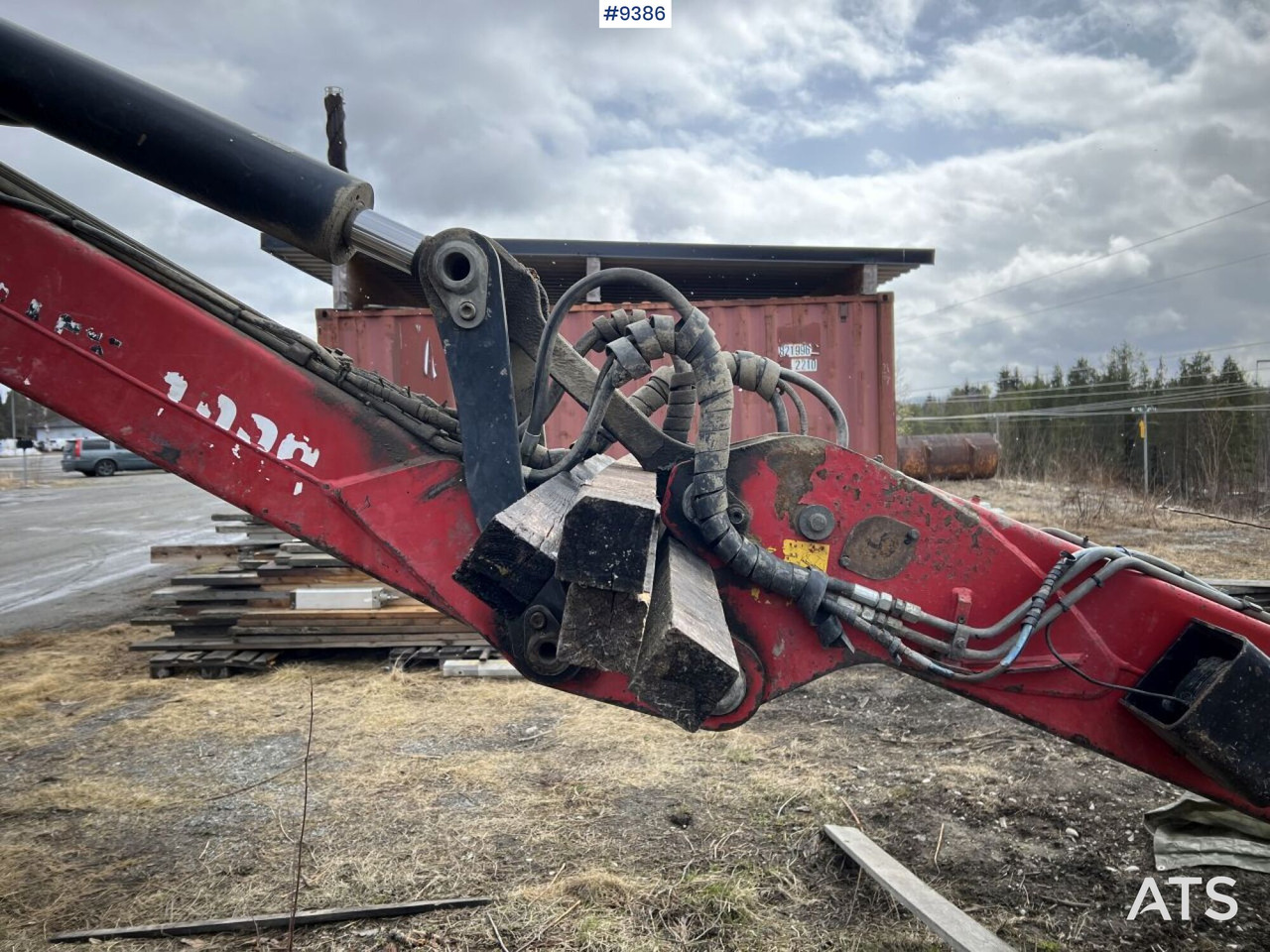 Grue auxiliaire HIAB LOGLIFT F108 ST 96 Timber crane / logging crane: photos 17