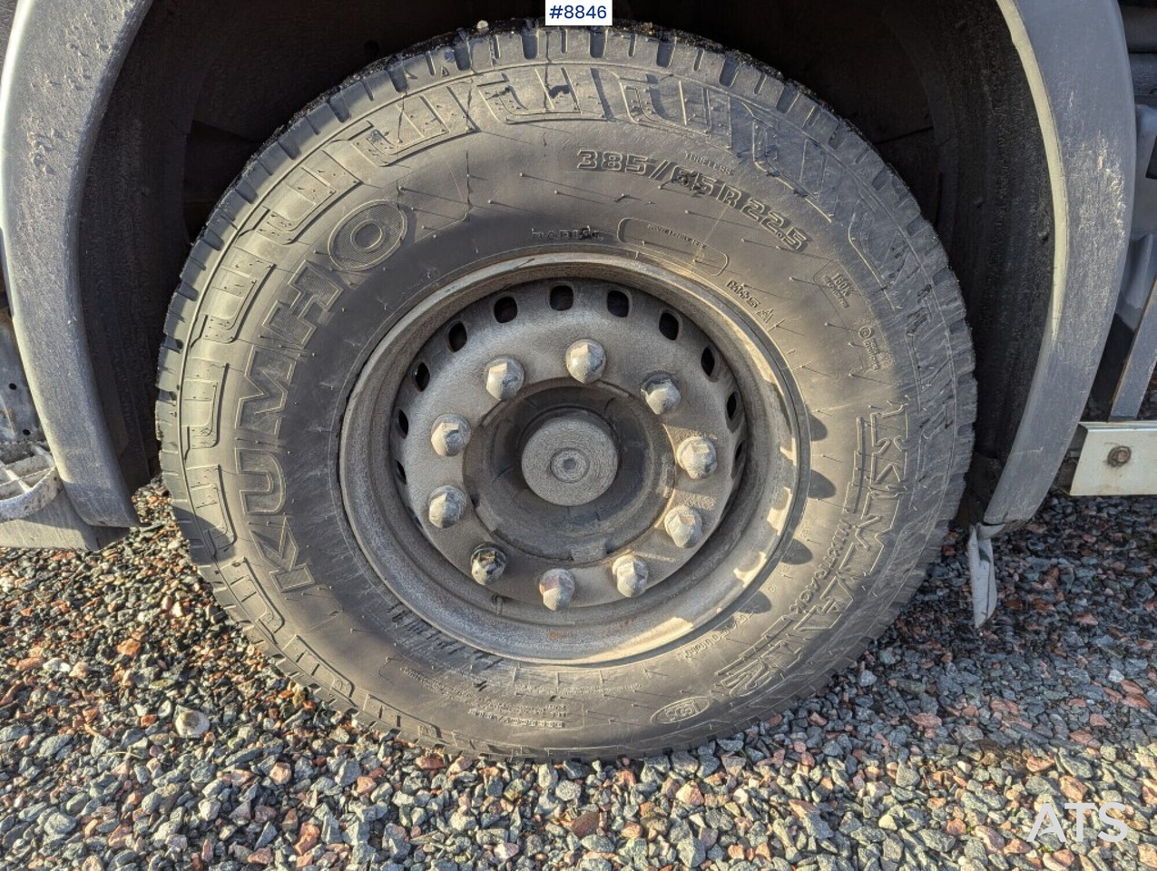 Camion ampliroll Hook Truck Scania R124BG 6x2 with gravel flatbed (SEE VIDEO): photos 16 Camion ampliroll Hook Truck Scania R124BG 6x2 with gravel flatbed (SEE VIDEO): photos 16