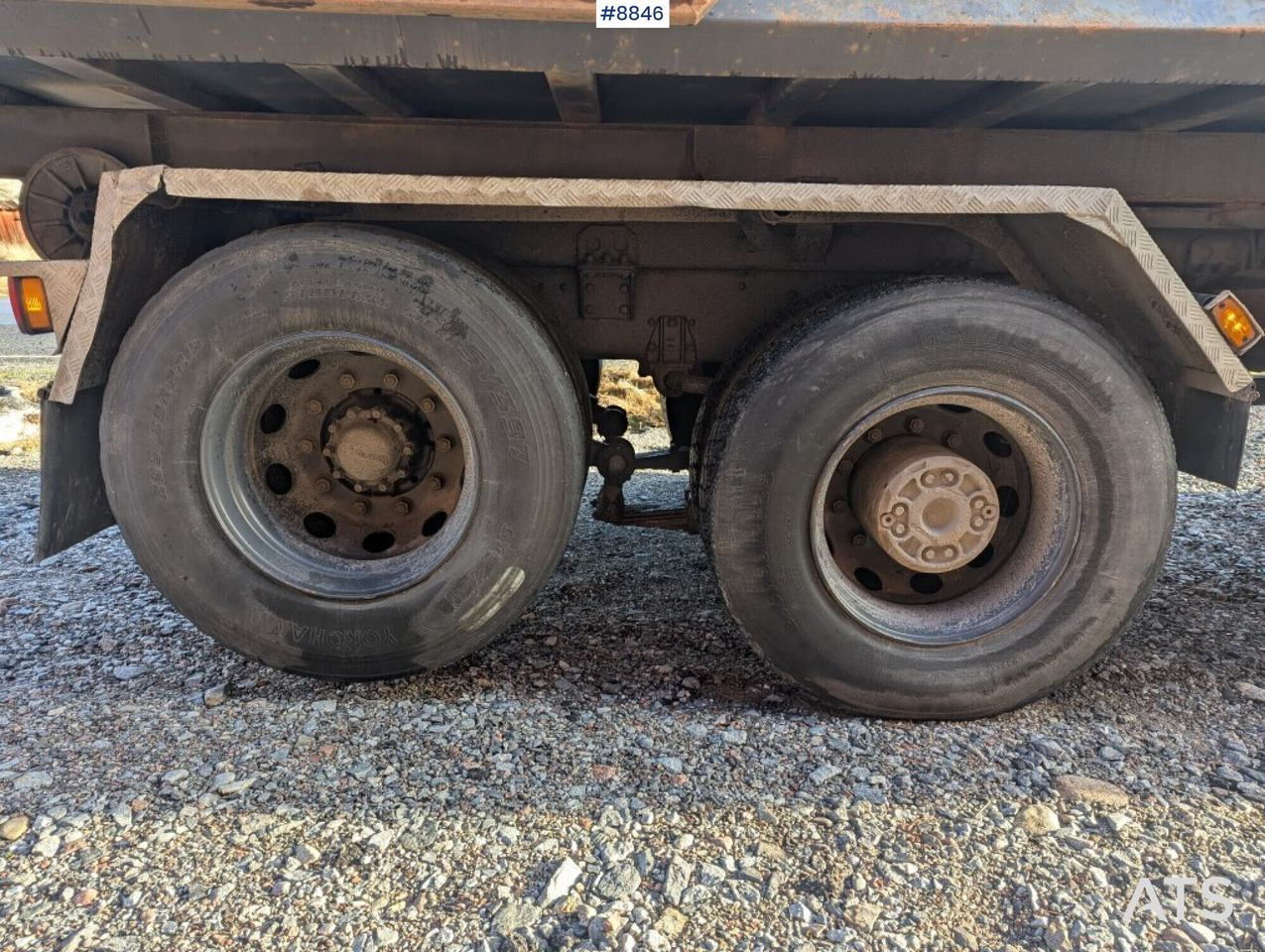 Camion ampliroll Hook Truck Scania R124BG 6x2 with gravel flatbed (SEE VIDEO): photos 20 Camion ampliroll Hook Truck Scania R124BG 6x2 with gravel flatbed (SEE VIDEO): photos 20