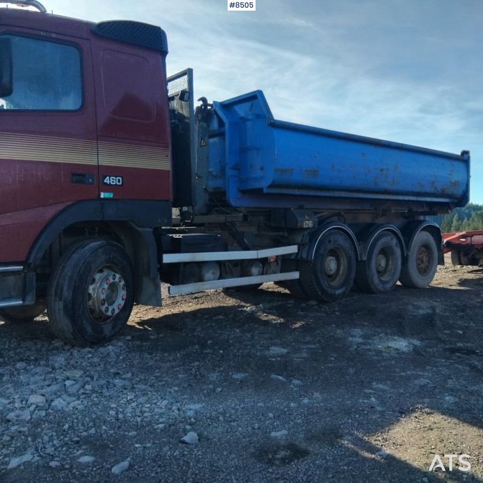 Hook Truck Volvo FH 12 6x4 Tridem with gravel flatbed(VIDEO) - Camion ampliroll: photos 4 Hook Truck Volvo FH 12 6x4 Tridem with gravel flatbed(VIDEO) - Camion ampliroll: photos 4
