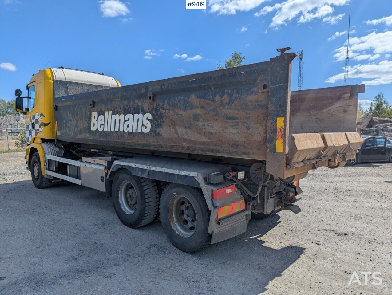 Hooklift Truck Scania R520 6x2 with flatbed - Camion ampliroll: photos 3 Hooklift Truck Scania R520 6x2 with flatbed - Camion ampliroll: photos 3