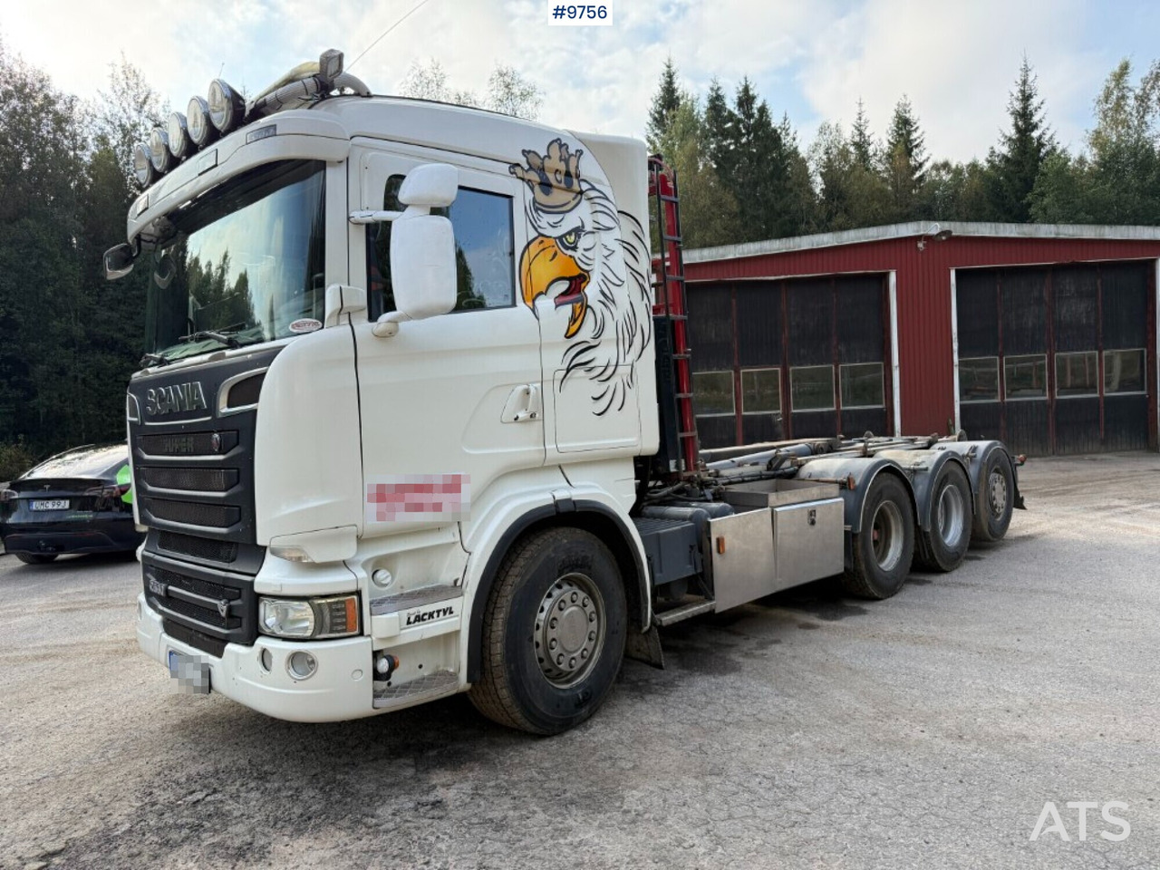 Hooklift Truck Scania R560 8X4 - Camion ampliroll: photos 1 Hooklift Truck Scania R560 8X4 - Camion ampliroll: photos 1