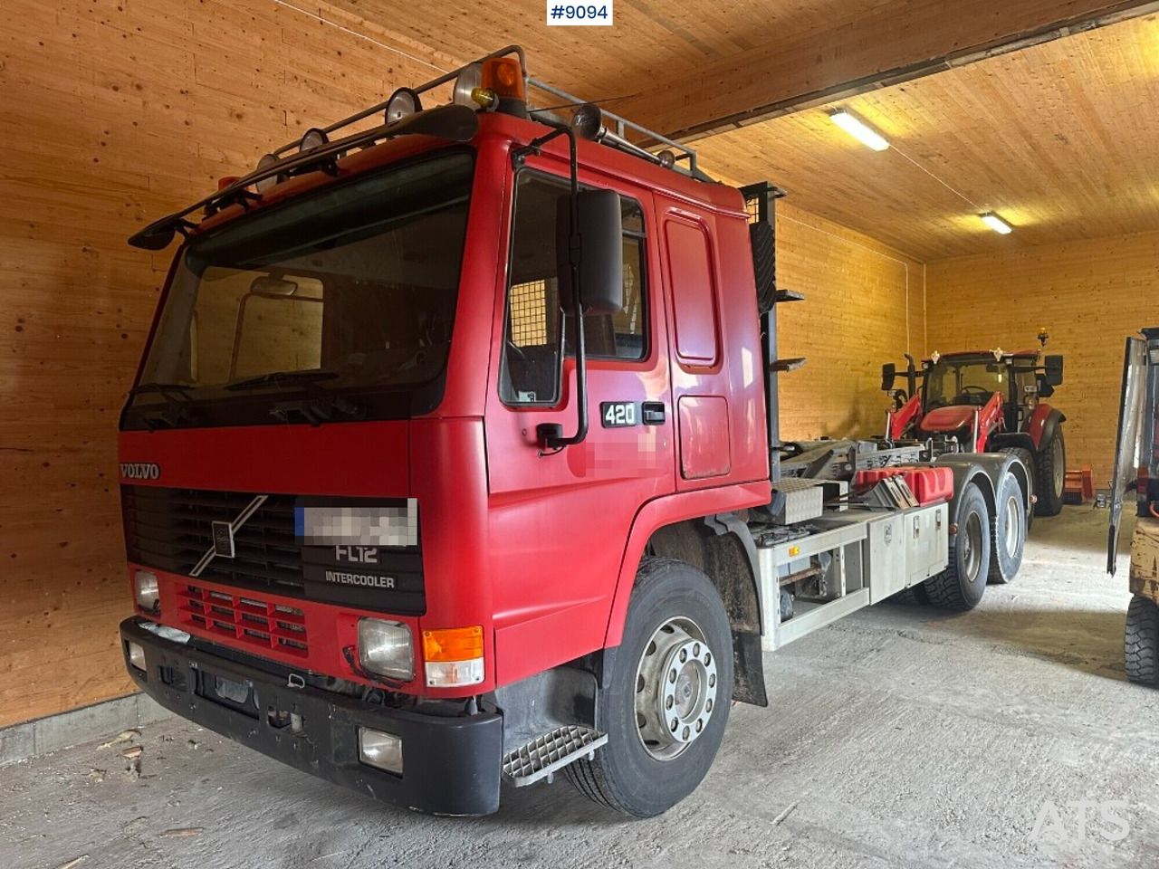 Hooklift, Volvo FL12 420 6x2 - Camion ampliroll: photos 1 Hooklift, Volvo FL12 420 6x2 - Camion ampliroll: photos 1