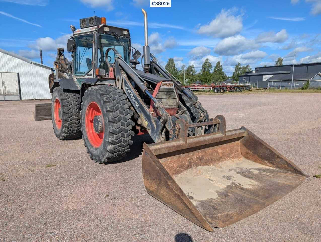 Huddig 1160 Backhoe loader - SEE VIDEO - Tractopelle: photos 3 Huddig 1160 Backhoe loader - SEE VIDEO - Tractopelle: photos 3