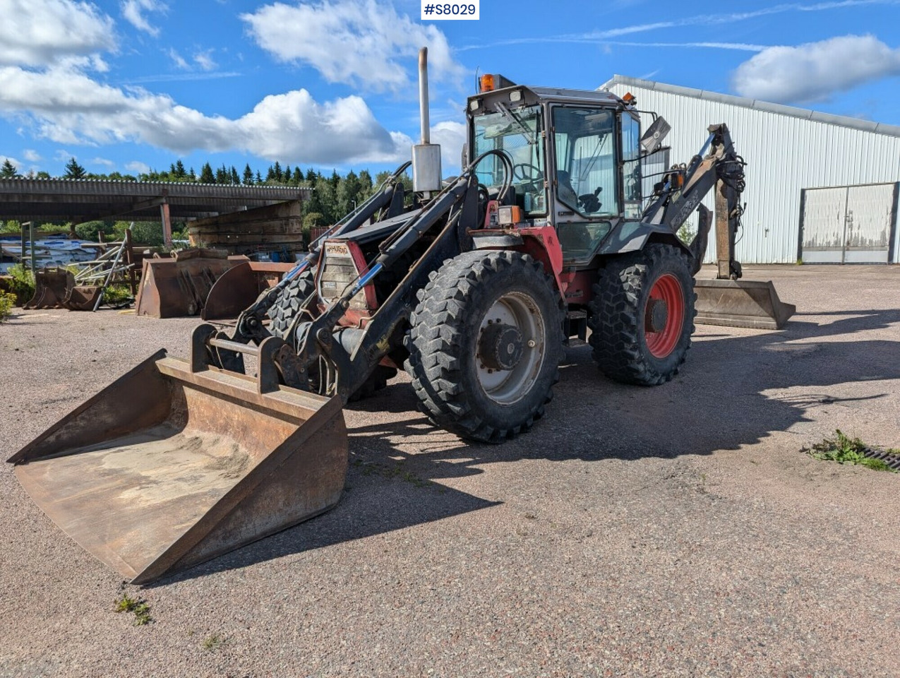 Huddig 1160 Backhoe loader - SEE VIDEO - Tractopelle: photos 1 Huddig 1160 Backhoe loader - SEE VIDEO - Tractopelle: photos 1