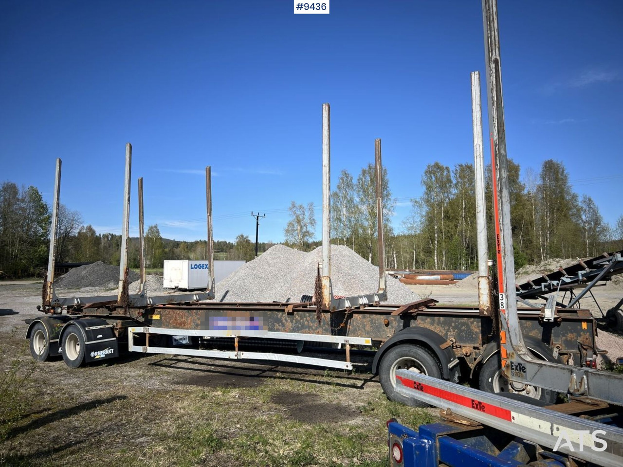 Crédit-bail  Kilafors SBB4A Logging trailer Kilafors SBB4A Logging trailer: photos 9