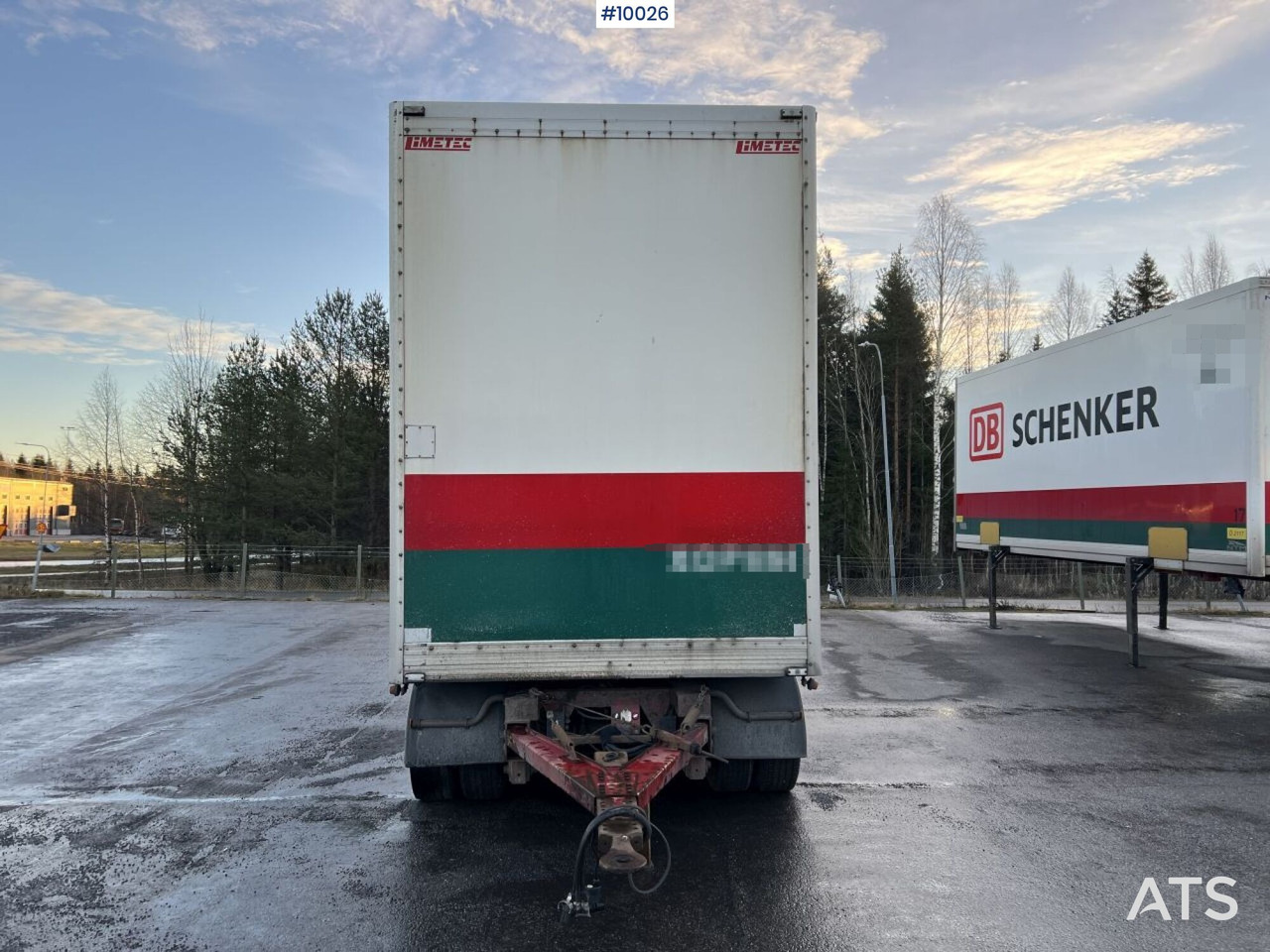 Remorque fourgon LIMETEC VPU 438 Box Trailer: photos 17 Remorque fourgon LIMETEC VPU 438 Box Trailer: photos 17