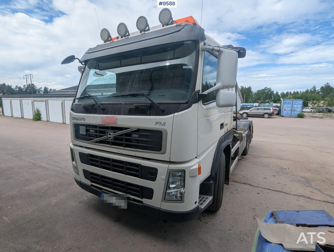 Lastväxlare Volvo FM420 6X2 med snabblåssystem - Camion ampliroll: photos 4 Lastväxlare Volvo FM420 6X2 med snabblåssystem - Camion ampliroll: photos 4