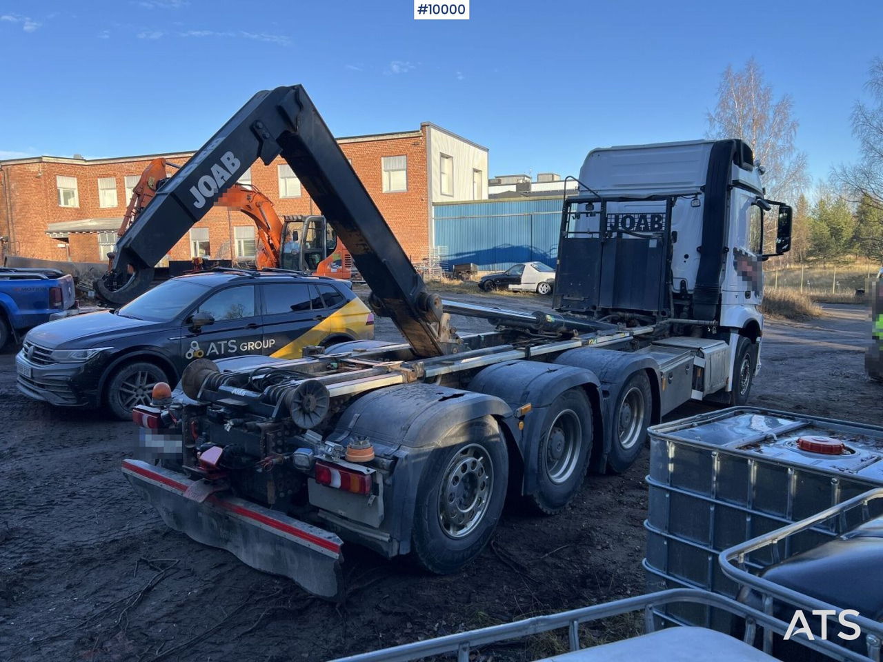 MERCEDES-BENZ AROCS 3251 Hook Truck with tridem body - Camion ampliroll: photos 3 MERCEDES-BENZ AROCS 3251 Hook Truck with tridem body - Camion ampliroll: photos 3