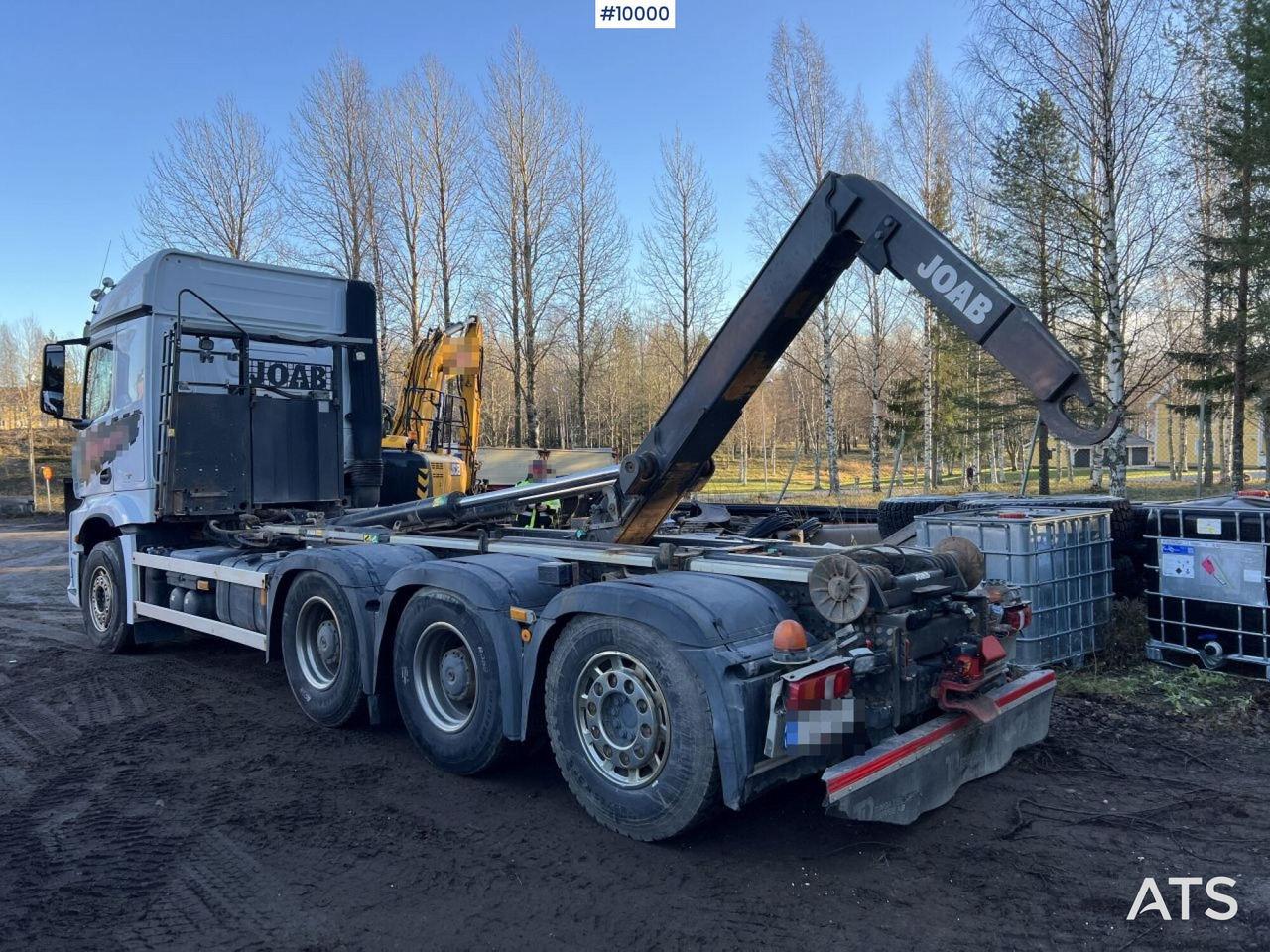MERCEDES-BENZ AROCS 3251 Hook Truck with tridem body - Camion ampliroll: photos 4 MERCEDES-BENZ AROCS 3251 Hook Truck with tridem body - Camion ampliroll: photos 4