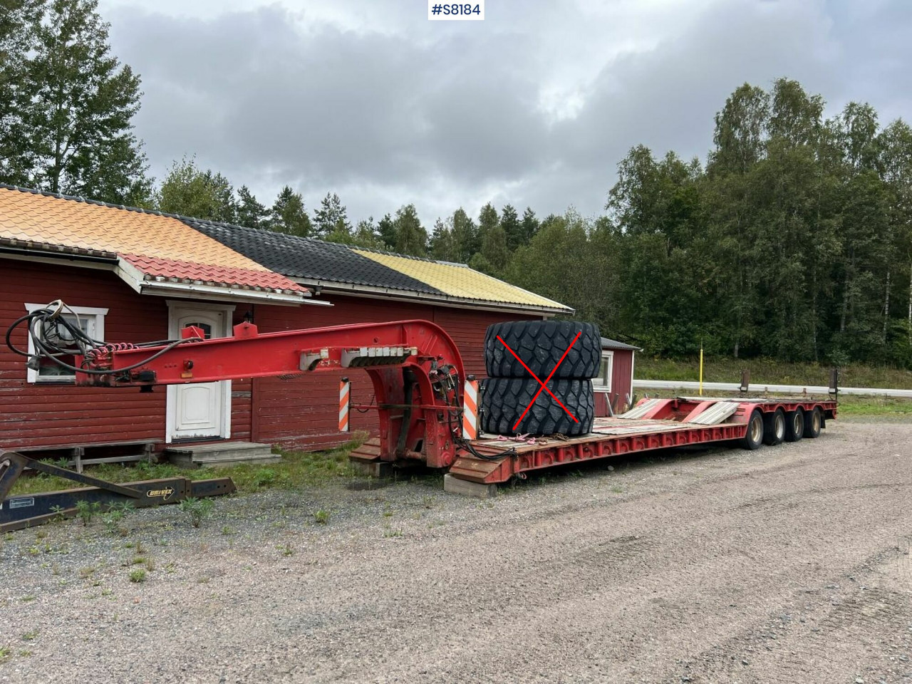 Machine trailer VM Trailer-52-4-PNKSSEO - Semi-remorque surbaissé: photos 1 Machine trailer VM Trailer-52-4-PNKSSEO - Semi-remorque surbaissé: photos 1