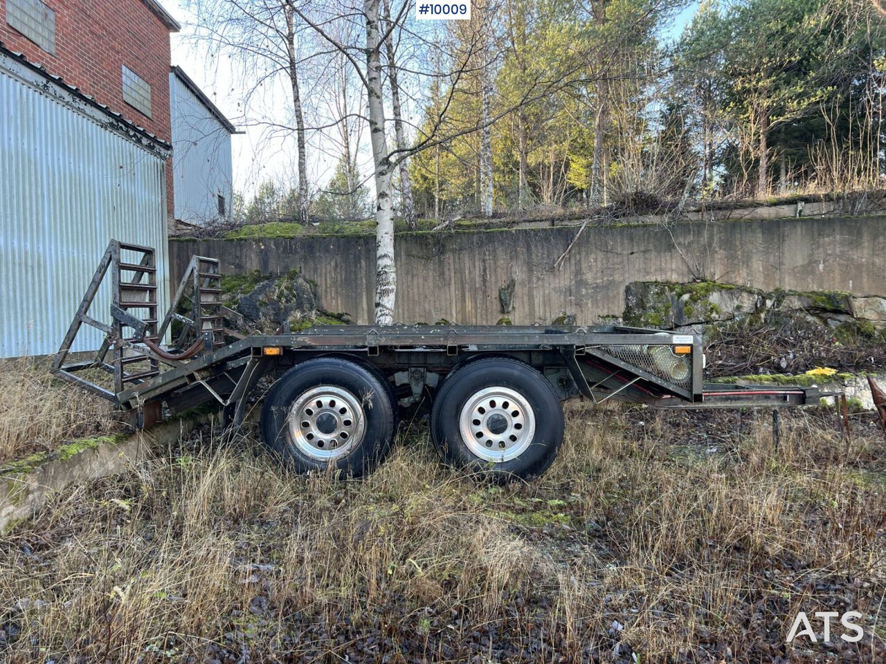 Machine trolley with ramps - Remorque porte-engin surbaissée: photos 3 Machine trolley with ramps - Remorque porte-engin surbaissée: photos 3