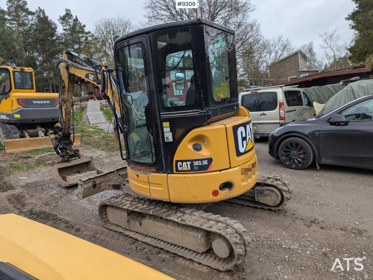 Mini excavator Cat 303.5E CR with tiltrotator and attachments (See Video) - Mini pelle: photos 5 Mini excavator Cat 303.5E CR with tiltrotator and attachments (See Video) - Mini pelle: photos 5