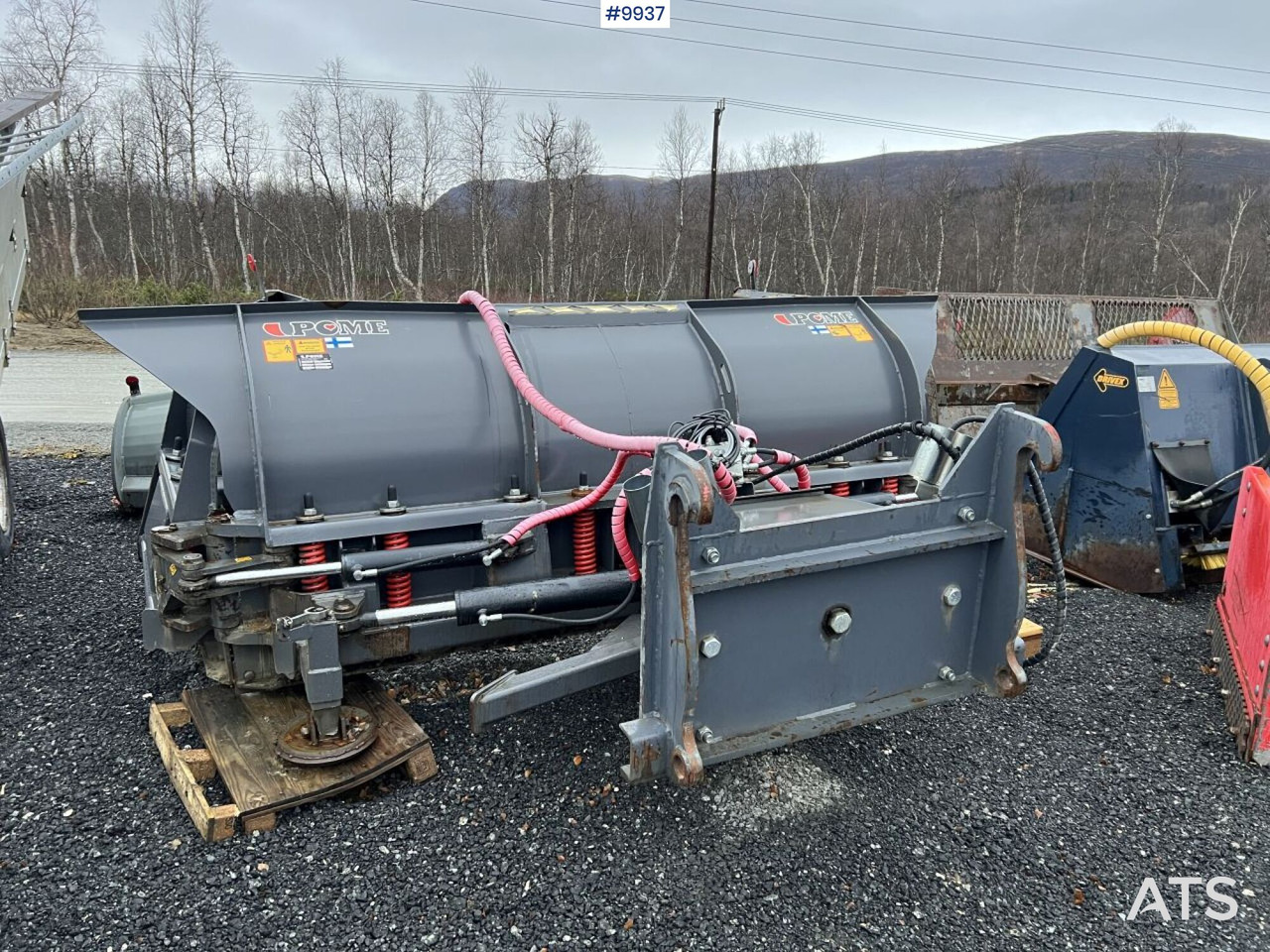 Plow Pome JETI/ Volvo, Large BM - Lame à neige: photos 3 Plow Pome JETI/ Volvo, Large BM - Lame à neige: photos 3