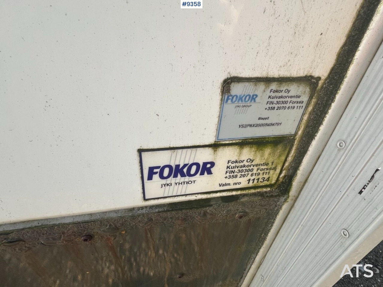 Refrigerated trailer cabinet FOKOR - Carrosserie frigorifique: photos 5 Refrigerated trailer cabinet FOKOR - Carrosserie frigorifique: photos 5