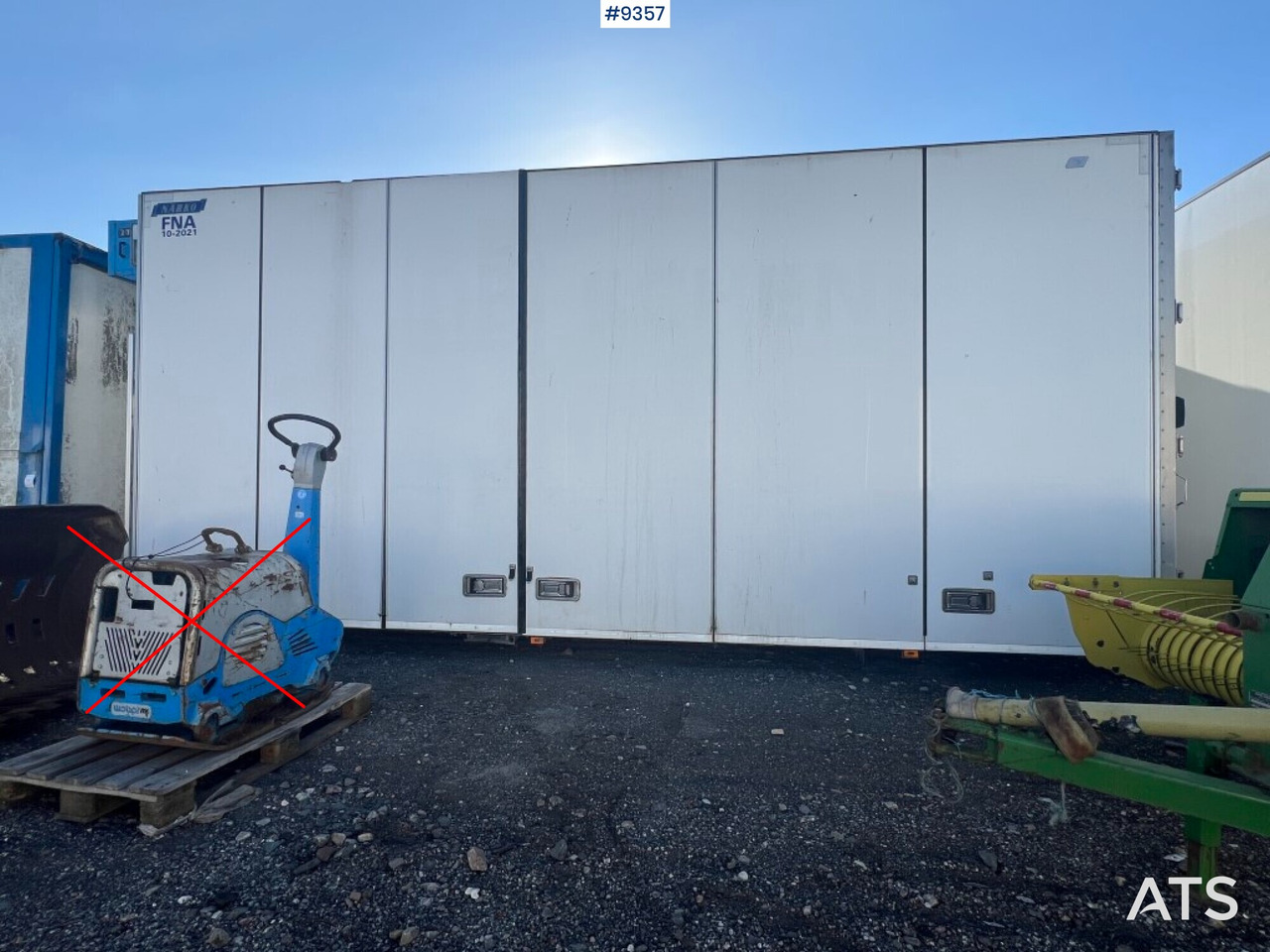 Refrigerated trailer cabinet Närko - Carrosserie frigorifique: photos 2 Refrigerated trailer cabinet Närko - Carrosserie frigorifique: photos 2