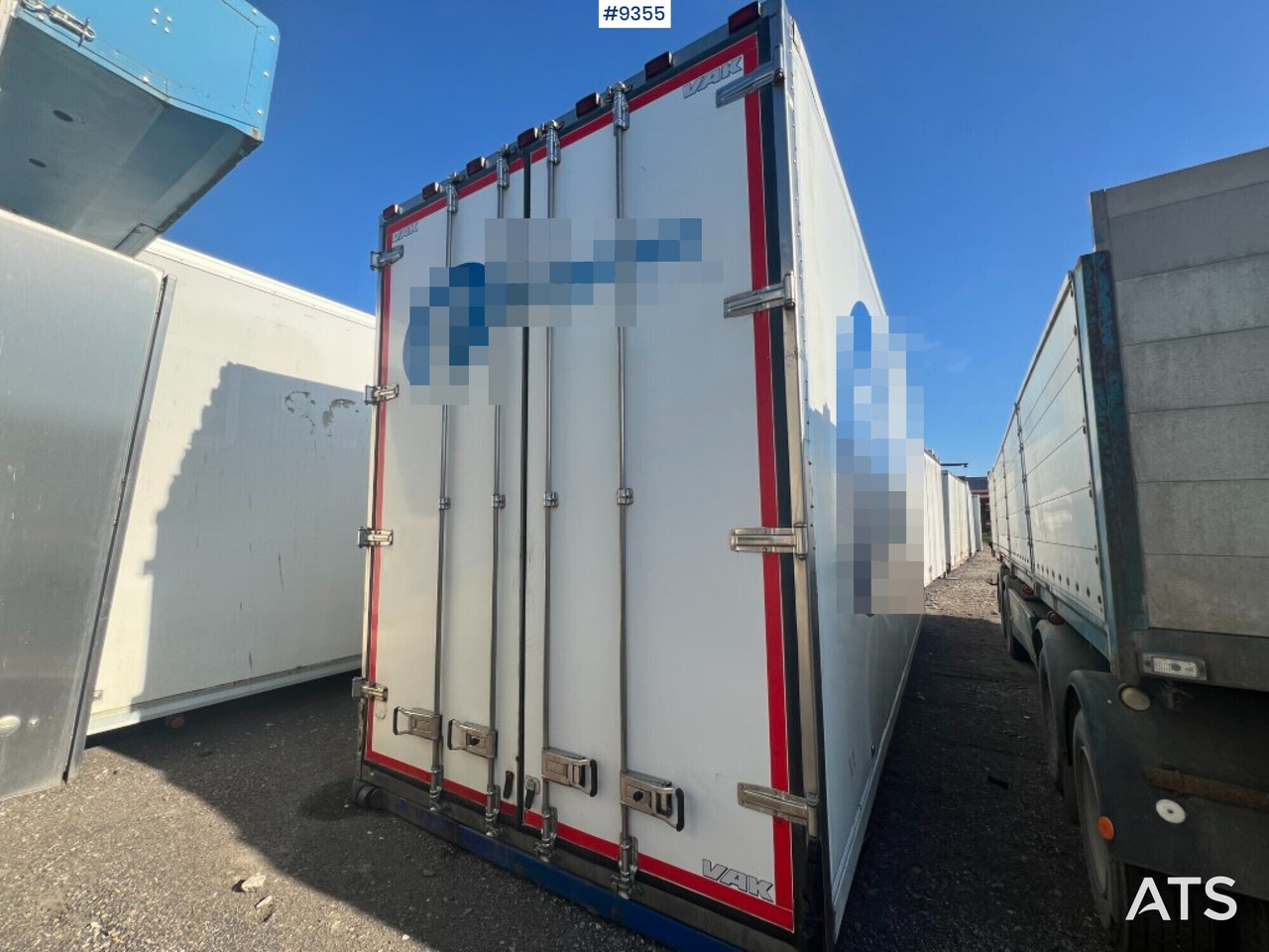 Refrigerated trailer cabinet VAK - Carrosserie frigorifique: photos 1 Refrigerated trailer cabinet VAK - Carrosserie frigorifique: photos 1