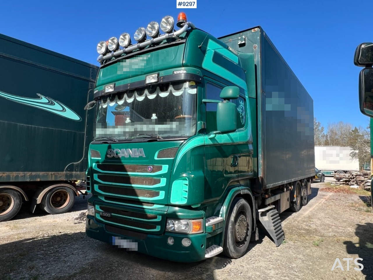 SCANIA R500 LB 6X2*4 HNB Visir with Visir trailer BRIAB - Camion fourgon: photos 1 SCANIA R500 LB 6X2*4 HNB Visir with Visir trailer BRIAB - Camion fourgon: photos 1