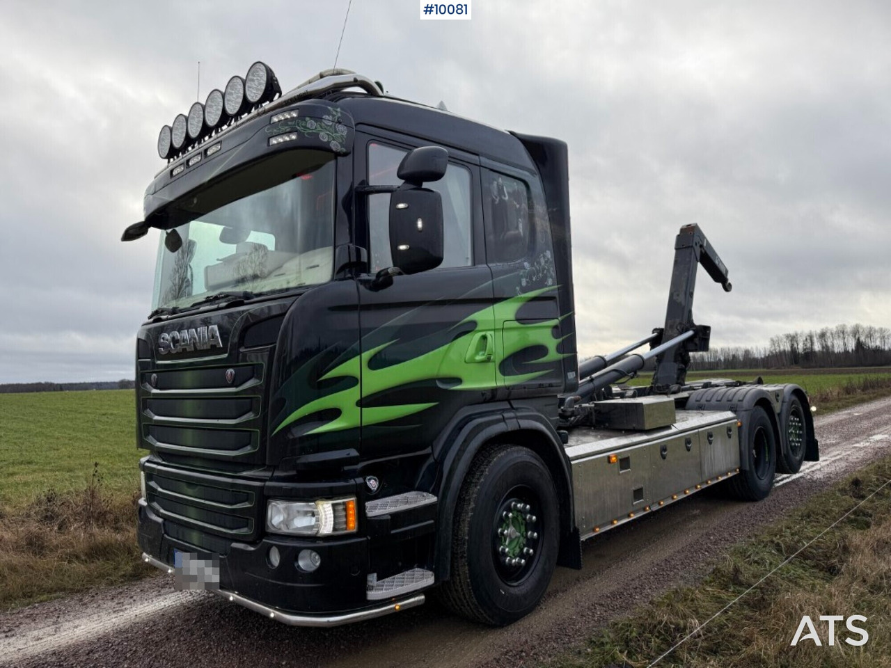 Scania G450 Hooklift Truck with tank body and tank trailer - Camion citerne: photos 2 Scania G450 Hooklift Truck with tank body and tank trailer - Camion citerne: photos 2