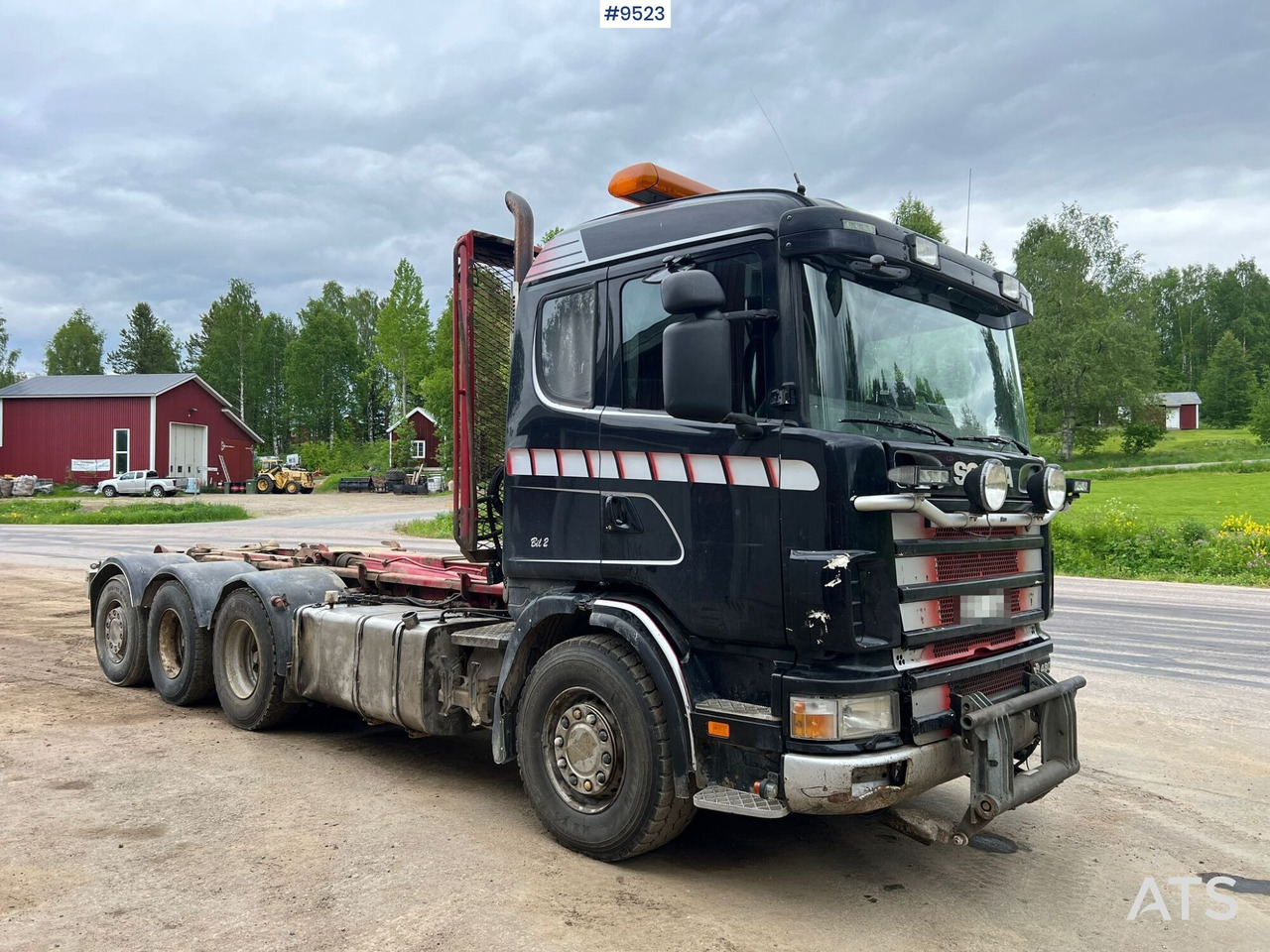 Scania R164 Tridem Hooklift - Camion ampliroll: photos 2 Scania R164 Tridem Hooklift - Camion ampliroll: photos 2