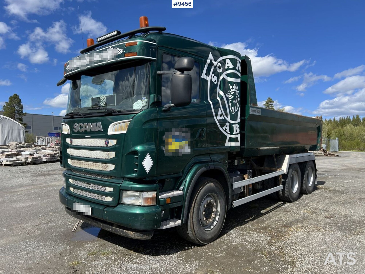 Scania R500 tipper truck (VIDEO) - Camion benne: photos 1 Scania R500 tipper truck (VIDEO) - Camion benne: photos 1